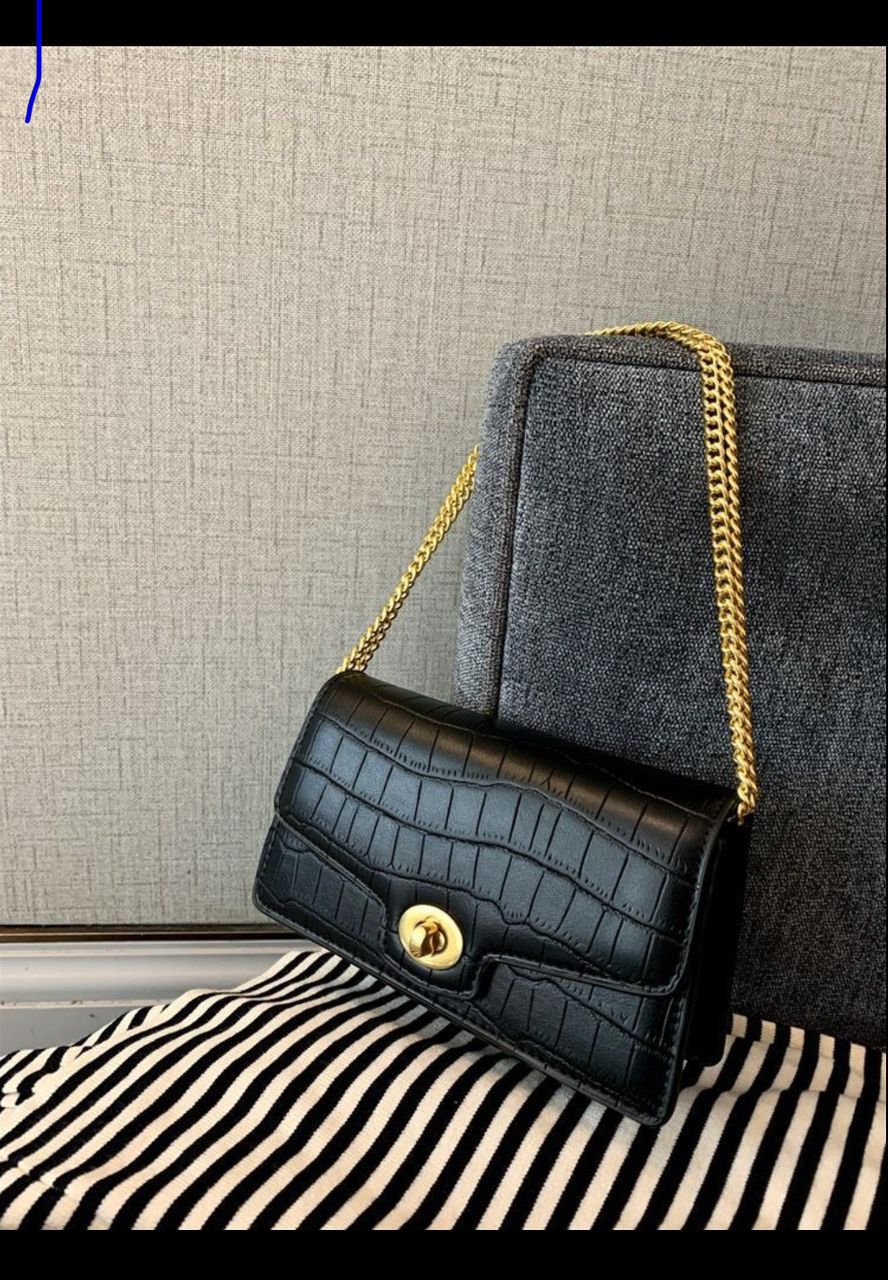 Women’s black handbag