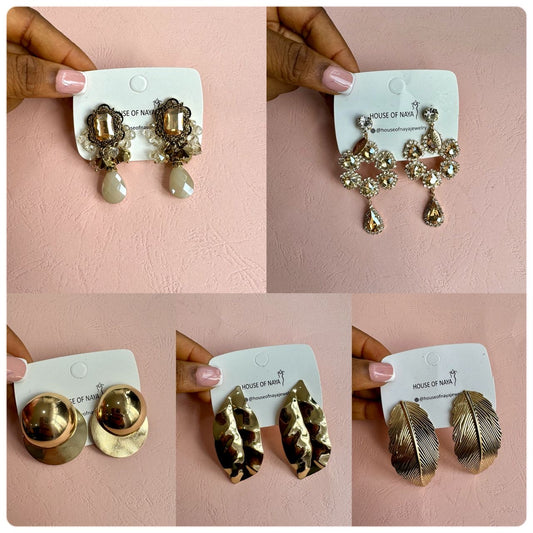 Non tarnish fashion earrings