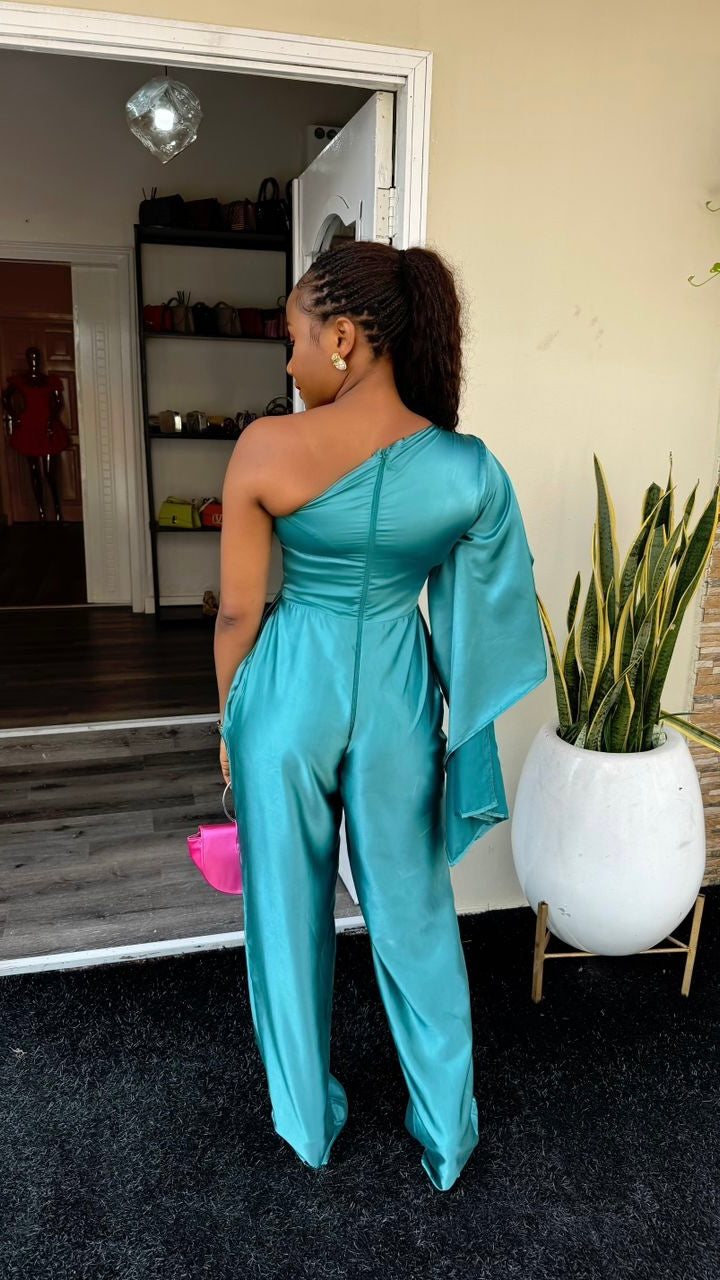 Beauty silk jumpsuit