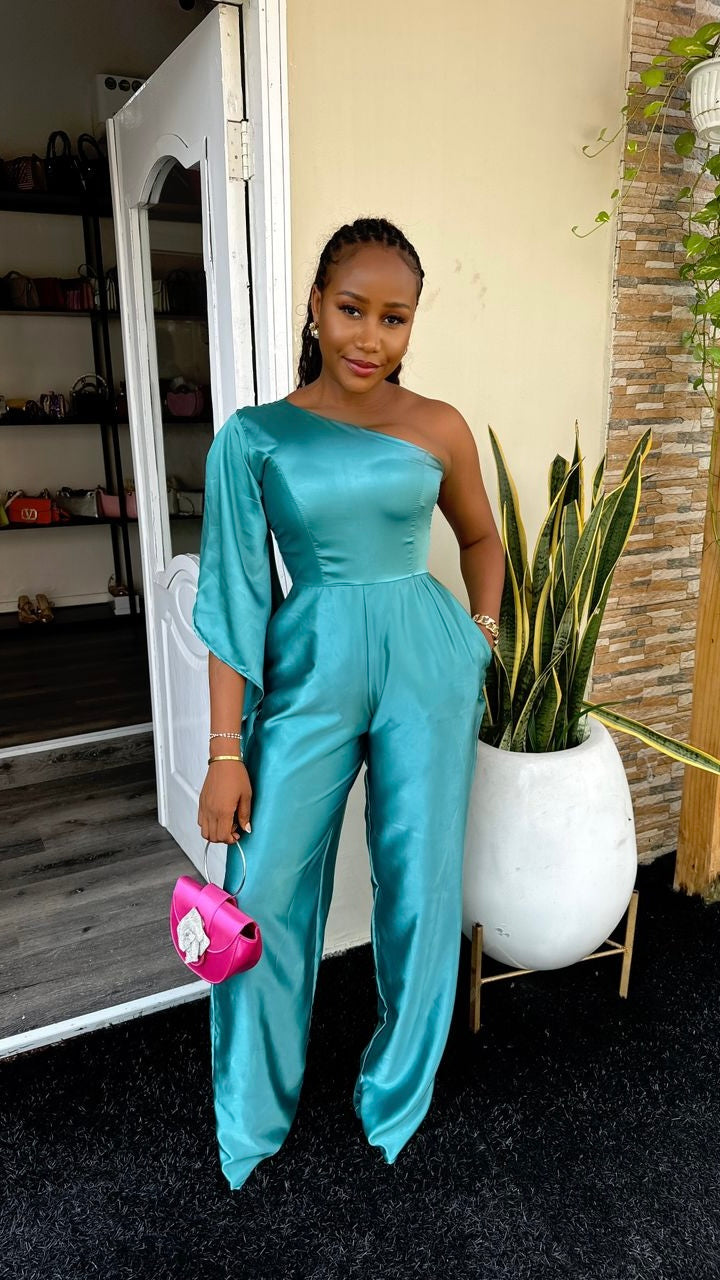 Beauty silk jumpsuit