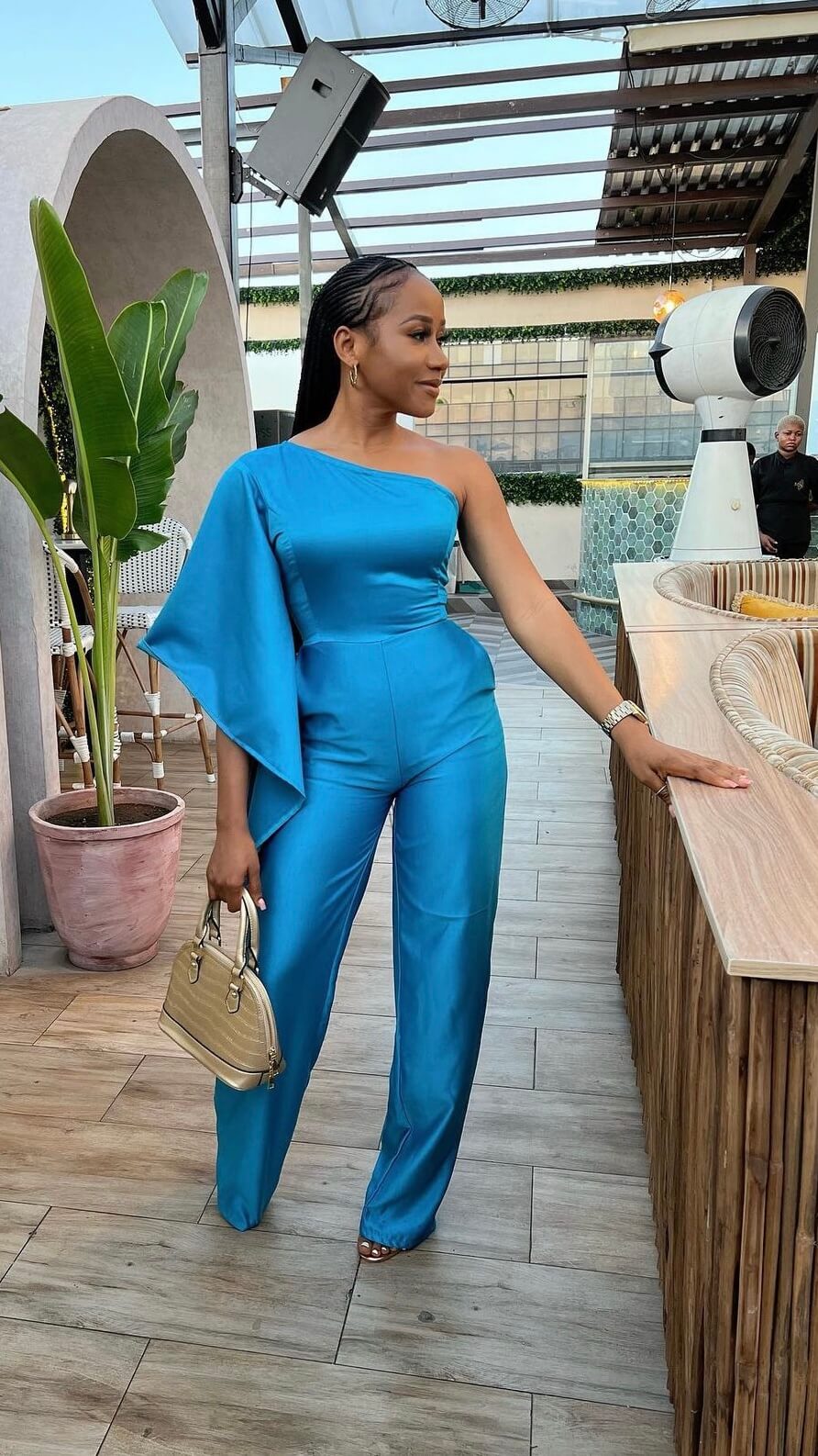 Beauty silk jumpsuit